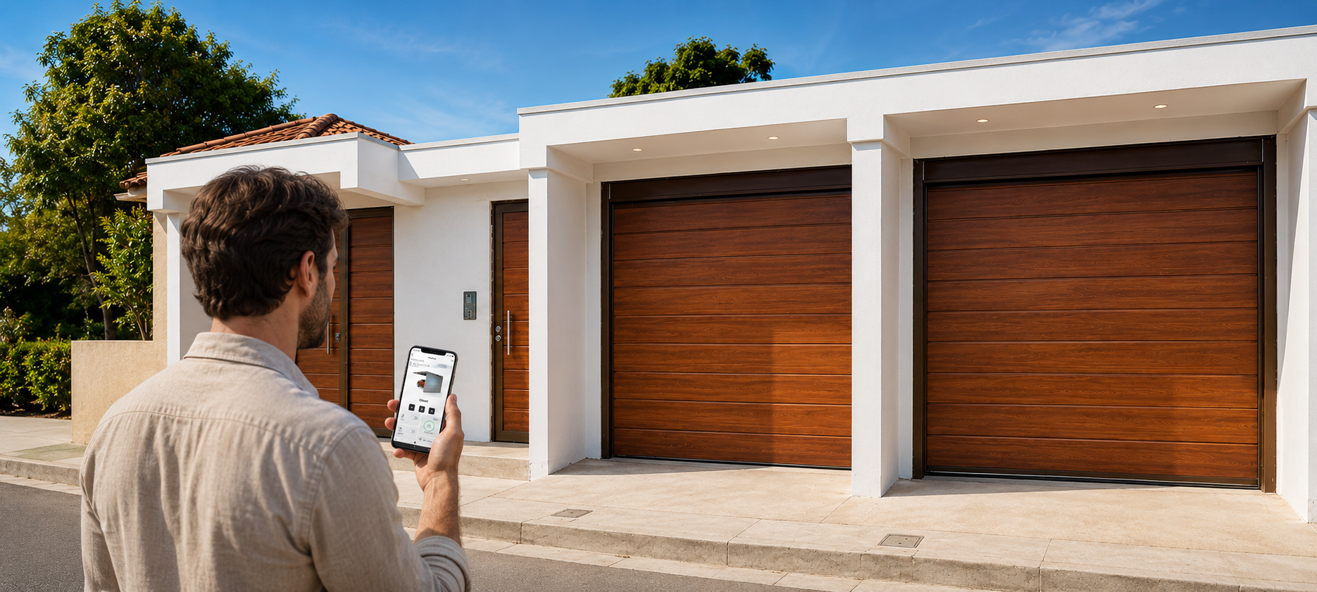 Uso App para controlar las puertas