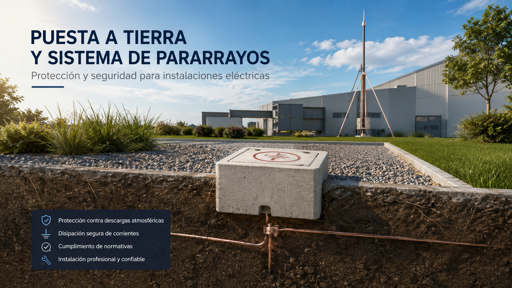 Puesta a tierra final